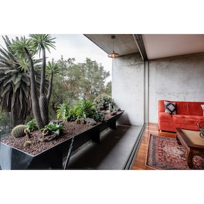 Deluxe-Apartment | Balkon