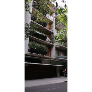 Fassade der Unterkunft