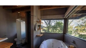 Luxury Chalet | Private spa tub - Luxury Chalet - Cabin in the Woods @Valle de Bravo 2 (Valle de Bravo)