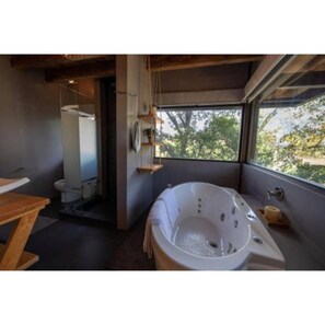 Chalet Luxe | Bain à remous privé