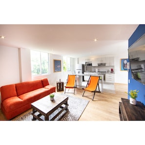 Living area - Cozy and Stylish Apartment Near Polanco (Mexico City)