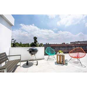 Rooftop terrace - Parkfront PH Private Terrace Near Polanco (Mexico City)