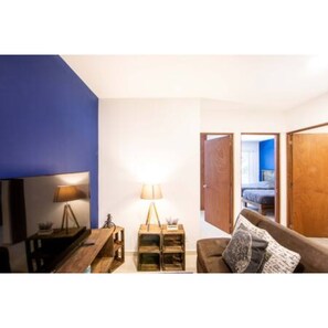 Deluxe Apartment, 2 Bedrooms | Living area | TV - Amazing 2BDRM Apartment in Xola Narvarte, CDMX (Mexico City)