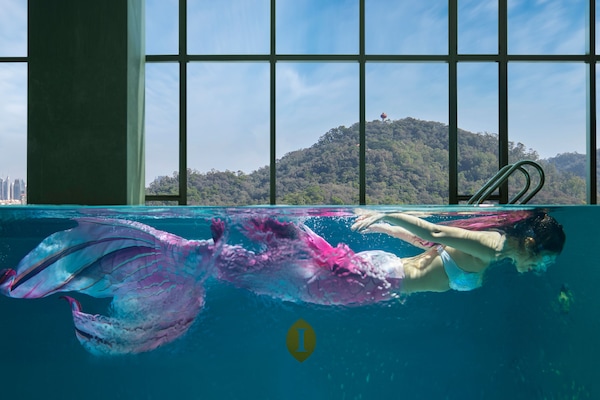 Indoor pool, open 7:00 AM to 10:30 PM, pool loungers