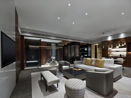 Suíte estúdio, vista para a montanha | Roupas de cama premium, edredons de pluma, frigobar, cofres nos quartos
