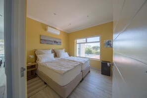 2 bedrooms, in-room safe, iron/ironing board, WiFi
