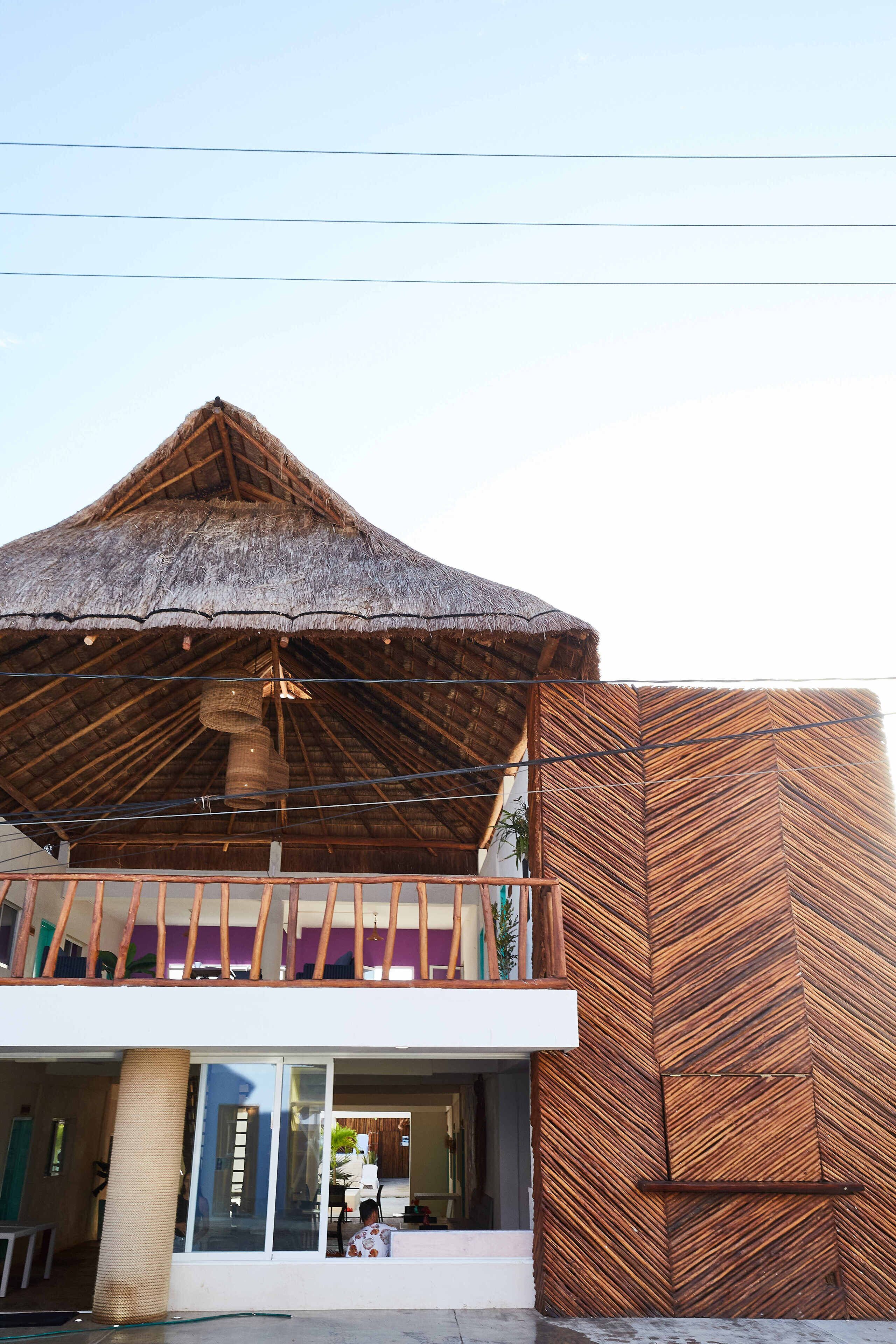 Fassade der Unterkunft