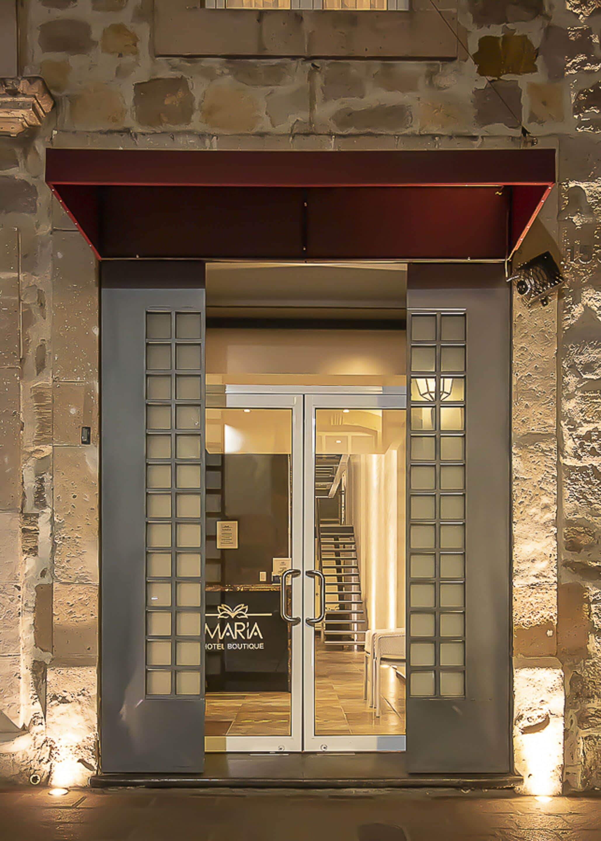 Façade de l’hébergement