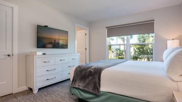 3 bedrooms, iron/ironing board, internet, bed sheets