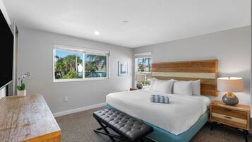 2 bedrooms, iron/ironing board, internet, bed sheets