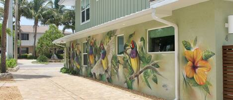 Overnattingsstedets uteområder