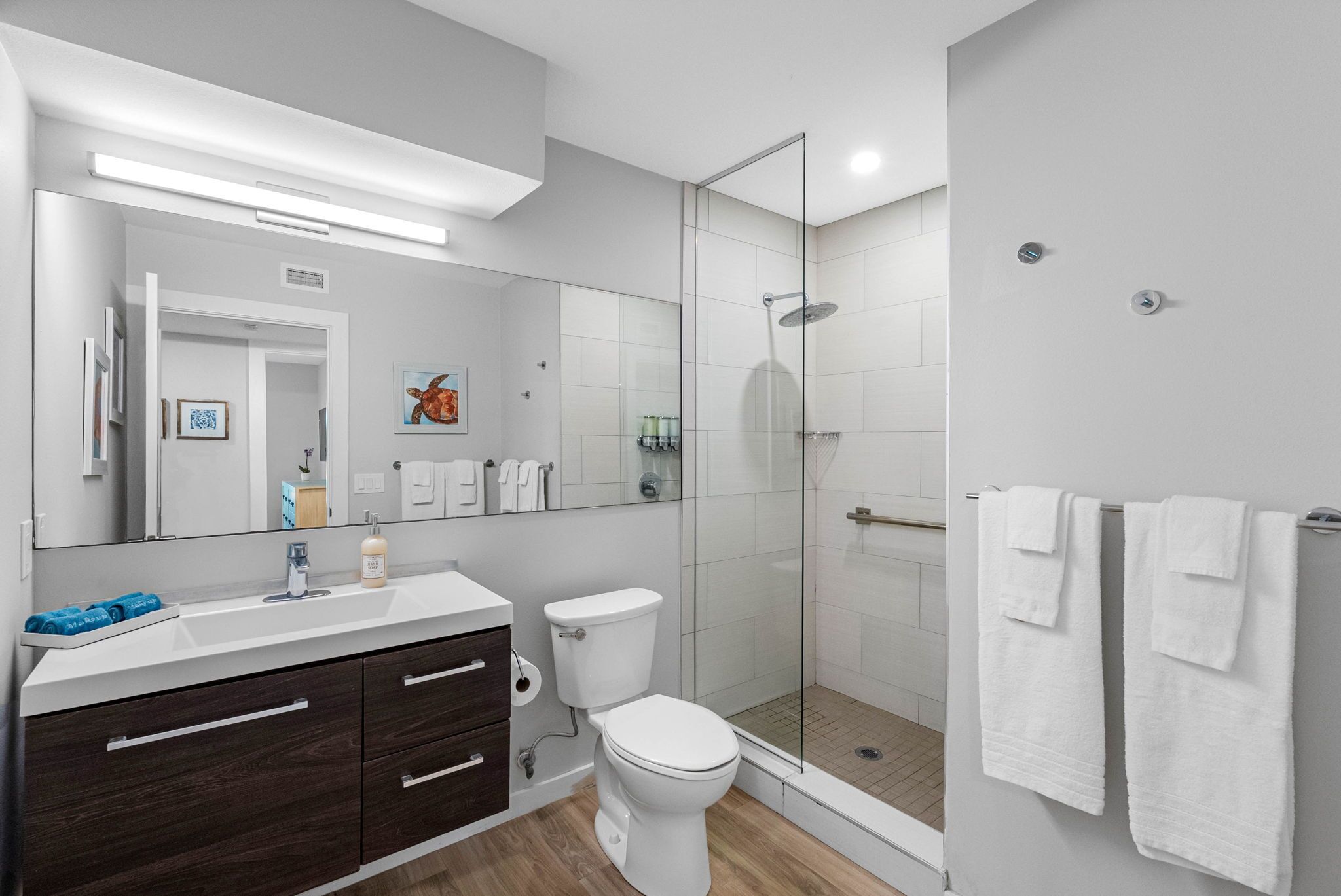 風筒、提供毛巾