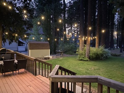 Central AC: Large 4 bedroom private home, private lot.  fenced yard with deck