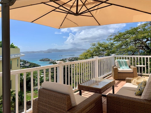 Newly Renovated 2-Bedroom Condo with Sunset View & Power Generator