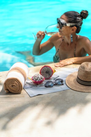 Alberca al aire libre 