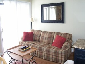 Condo, Multiple Beds (112) | Living room | TV - Sugar Ski & Country Club Unit 112 Silver (Banner Elk)