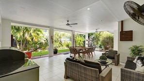 Dining - Mango Wood Villa - Tropical Coastal Living (Clifton Beach)