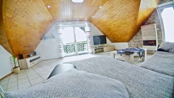 1 Schlafzimmer, Bügeleisen/Bügelbrett, kostenloses WLAN, Bettwäsche