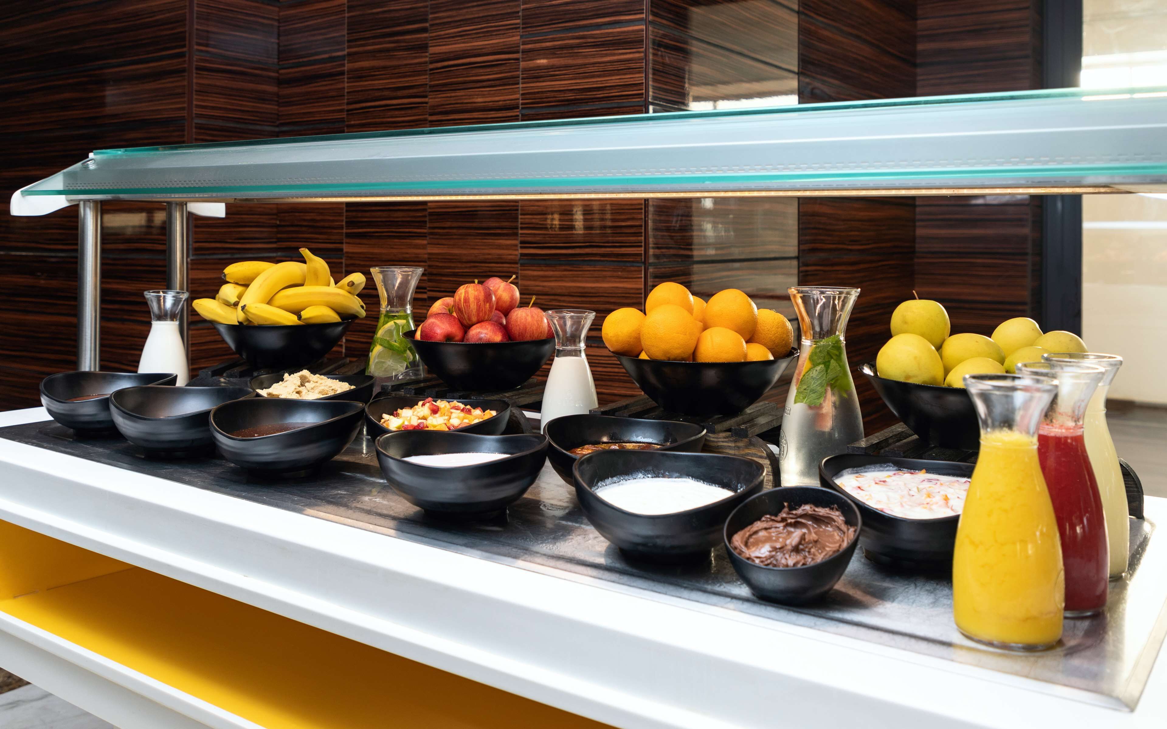 Daily buffet breakfast (EUR 7 per person)