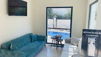 Sala de estar en el lobby