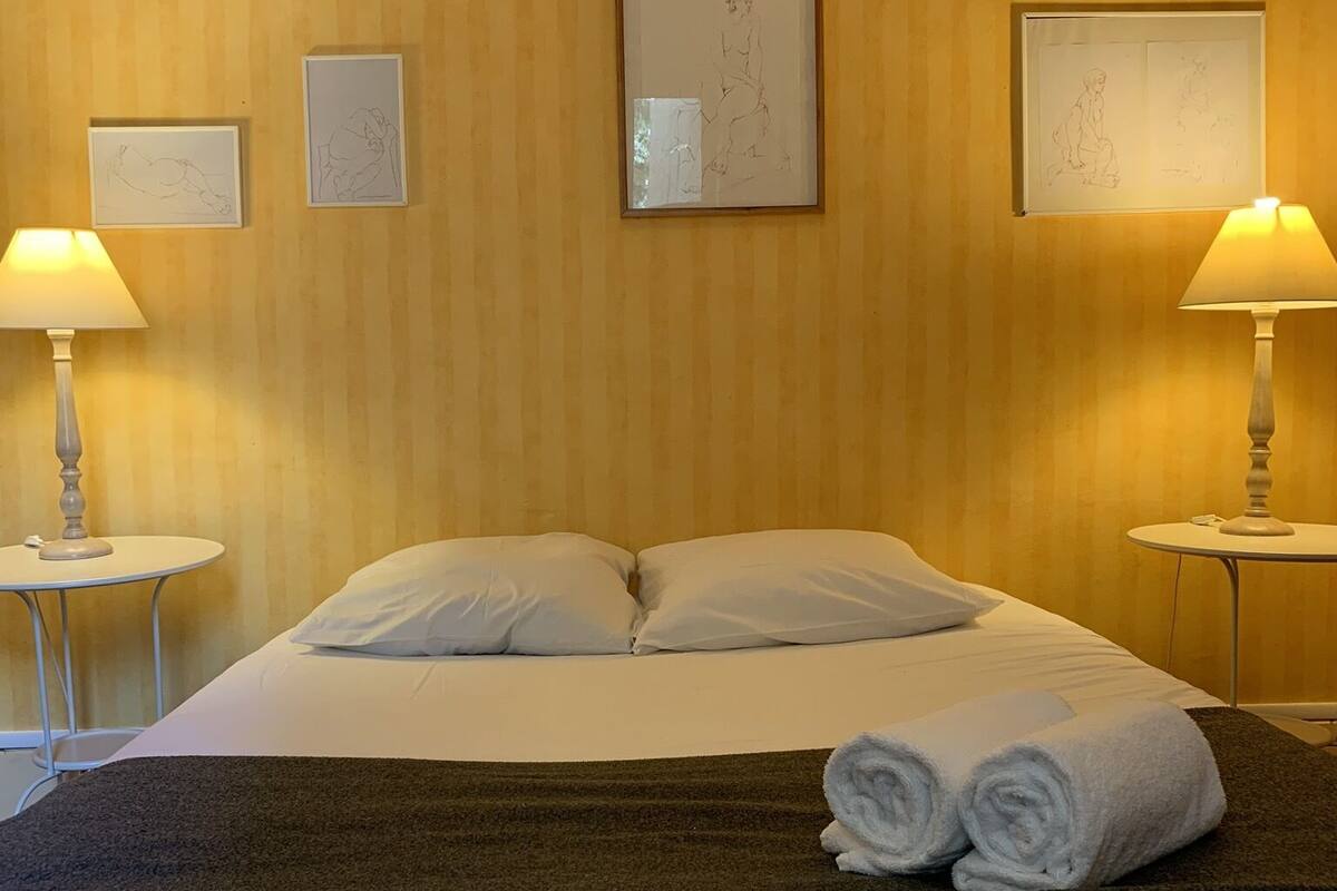Doppelzimmer, Gartenblick