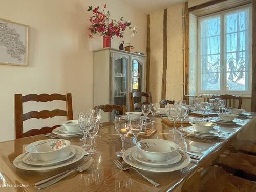 Spacious Percheron farmhouse with garden and optional spa