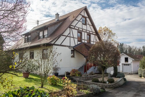 Duplex-Wohnung "4-Sterne-Ferienwohnung Nr. 1" mit WLAN, Garten & Terrasse