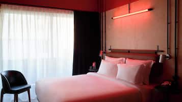 Urban Double or Twin Room with Balcony | Premium bedding, minibar, in-room safe, desk