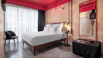 Urban Double or Twin Room with Balcony | Premium bedding, minibar, in-room safe, desk