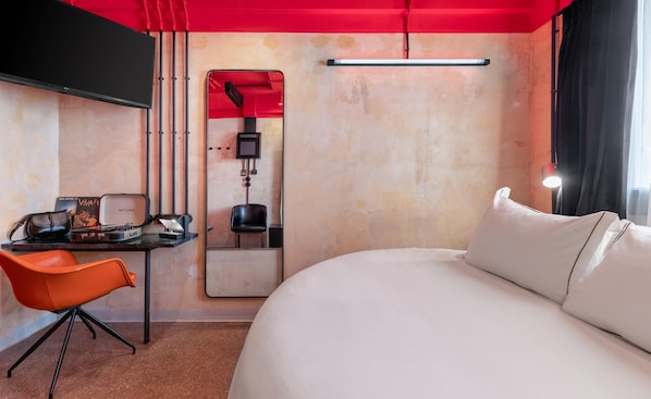 Foxy Double Room | Bilik Mandi | Pancuran mandi, kelengkapan dandanan diri percuma, pengering rambut