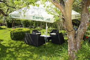 Classic-Apartment, 2 Queen-Betten, Nichtraucher, Terrasse | Terrasse/Patio