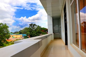 Vue depuis le balcon