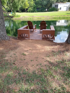 Property grounds - On beautiful small private lake, less than 1 mile to First Monday shopping (Canton)