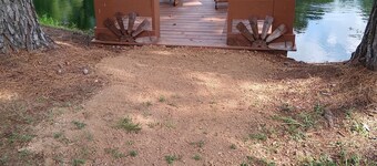 On beautiful small private lake, less than 1 mile to First Monday shopping