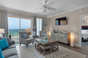 Condo, Multiple Beds, Pool Access | Living area