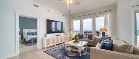 32-inch TV with cable channels