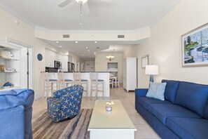 32-inch TV with cable channels - Treasure Island 0503 (Panama City Beach)