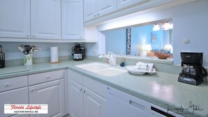 Condo, Multiple Beds, Kitchen | Private kitchen - Bay Mariner 103 (Indian Shores)