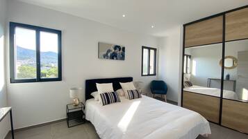 4 slaapkamers, beddengoed