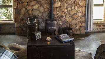 Farm Cottage- Lady Red | Living area | Fireplace