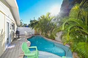 Outdoor pool - Coconut Cottage #2 (Holmes Beach)