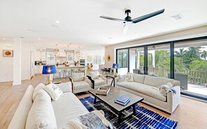 House, Multiple Beds, Private Pool | Living room