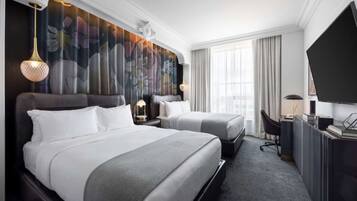 Frette Italian sheets, premium bedding, down duvets, pillow-top beds