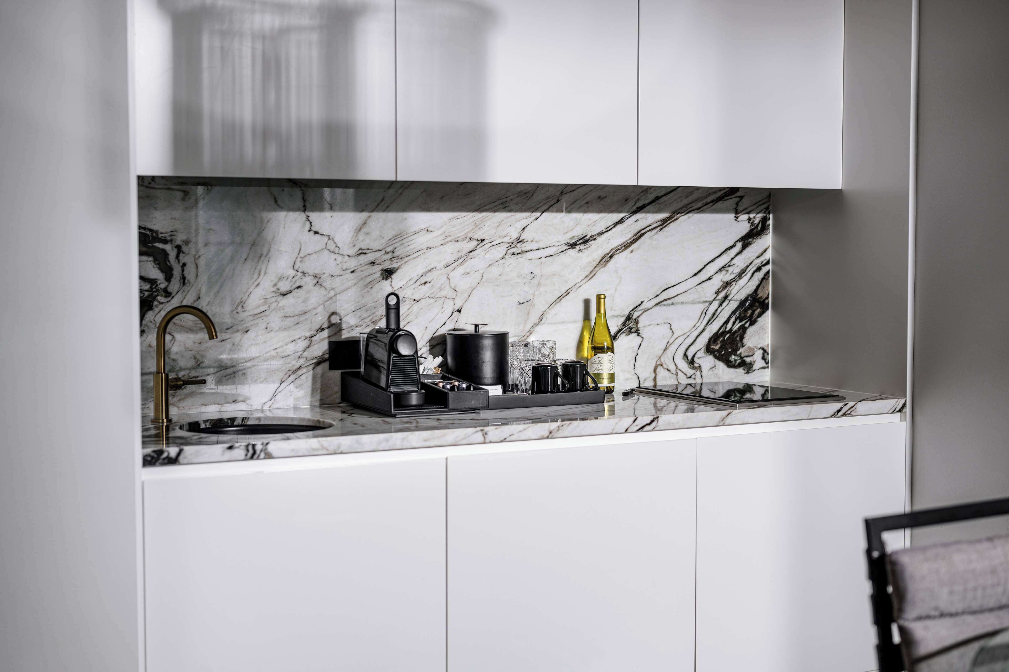 suite, 1 king bed (colby) | private kitchen | espresso maker