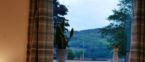 3 bedrooms, desk, iron/ironing board, travel cot