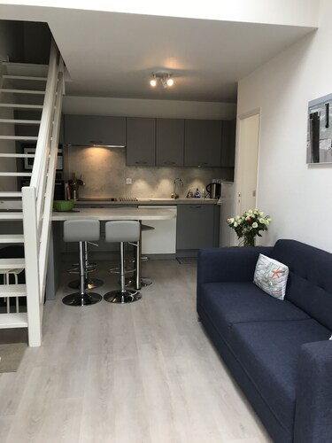 Residential house for 4 people with small garden, 300m from the beach