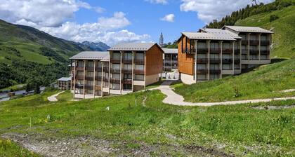 Duplex 6 pers, Private garage, Ski in ski out