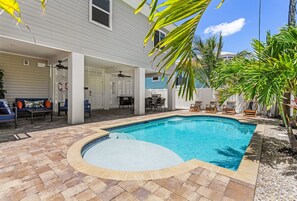 Beheizter Pool