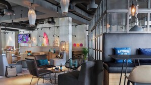 Sitteområde i lobbyen