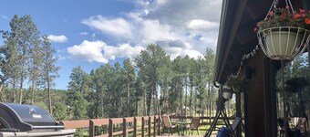 TRI-LEVEL HOUSE WITH HUGE DECK AND AMAZING VIEWS OF THE BLACK HILLS